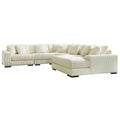  Manufacturer Color_Ivory -- Signature Design by Ashley Lindyn Fabric 5 pc Sectional IMAGE 1