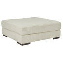  Manufacturer Color_Ivory  -- Signature Design by Ashley Lindyn Fabric Ottoman IMAGE 1