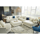  Manufacturer Color_Ivory  -- Signature Design by Ashley Lindyn Fabric Ottoman IMAGE 7