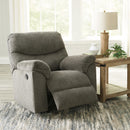  Manufacturer Color_Putty -- Signature Design by Ashley Alphons Rocker Fabric Recliner IMAGE 7
