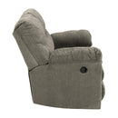  Manufacturer Color_Putty -- Signature Design by Ashley Alphons Reclining Fabric Loveseat IMAGE 4