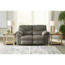  Manufacturer Color_Putty -- Signature Design by Ashley Alphons Reclining Fabric Loveseat IMAGE 6