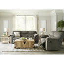  Manufacturer Color_Putty -- Signature Design by Ashley Alphons Reclining Fabric Loveseat IMAGE 9