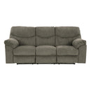  Manufacturer Color_Putty -- Signature Design by Ashley Alphons Reclining Fabric Sofa IMAGE 3