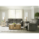  Manufacturer Color_Putty -- Signature Design by Ashley Alphons Reclining Fabric Sofa IMAGE 9