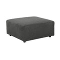  Manufacturer Color_Charcoal -- Signature Design by Ashley Edenfield Fabric Ottoman IMAGE 1