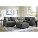  Manufacturer Color_Charcoal  -- Signature Design by Ashley Edenfield Fabric 3 pc Sectional IMAGE 5