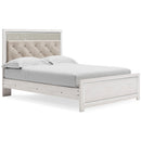  Size_Queen  -- Signature Design by Ashley Altyra Upholstered Panel Bed IMAGE 1
