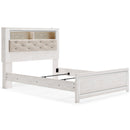  Size_Queen  -- Signature Design by Ashley Altyra Bookcase Bed IMAGE 5