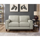  Amax Leather Harper 6982-20-2515 Loveseat - Bedford Ice IMAGE 2