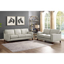  Amax Leather Harper 6982-20-2515 Loveseat - Bedford Ice IMAGE 3