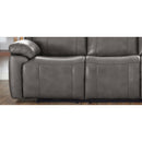  Amax Leather Sydney 6565 Power Reclining Zero Gravity Sofa - Chatham Grey IMAGE 7