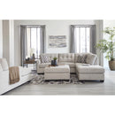  Manufacturer Color_Pebble  -- Signature Design by Ashley Mahoney Fabric Ottoman IMAGE 7