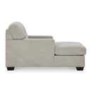  Manufacturer Color_Pebble  -- Signature Design by Ashley Mahoney Fabric Chaise IMAGE 3