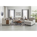  Manufacturer Color_Pebble  -- Signature Design by Ashley Mahoney Fabric Chaise IMAGE 6