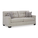  Manufacturer Color_Pebble  -- Signature Design by Ashley Mahoney Stationary Fabric Sofa IMAGE 1