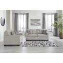  Manufacturer Color_Pebble  -- Signature Design by Ashley Mahoney Stationary Fabric Sofa IMAGE 8