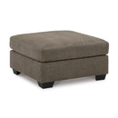  Manufacturer Color_Chocolate  -- Mahoney 3100508 Oversized Accent Ottoman IMAGE 1