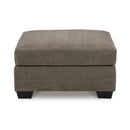  Manufacturer Color_Chocolate  -- Mahoney 3100508 Oversized Accent Ottoman IMAGE 2