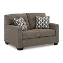  Manufacturer Color_Chocolate  -- Mahoney 3100535 Loveseat IMAGE 1