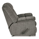  Manufacturer Color_Putty -- Signature Design by Ashley Kegler Rocker Fabric Recliner IMAGE 3