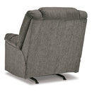  Manufacturer Color_Putty -- Signature Design by Ashley Kegler Rocker Fabric Recliner IMAGE 4