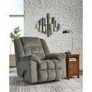  Manufacturer Color_Putty -- Signature Design by Ashley Kegler Rocker Fabric Recliner IMAGE 5