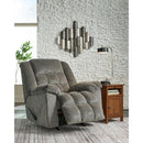  Manufacturer Color_Putty -- Signature Design by Ashley Kegler Rocker Fabric Recliner IMAGE 6