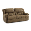  Motion Type_Power Recline -- Signature Design by Ashley Boothbay Reclining Leather Look Sofa IMAGE 1