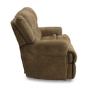  Motion Type_Power Recline -- Signature Design by Ashley Boothbay Reclining Leather Look Sofa IMAGE 4