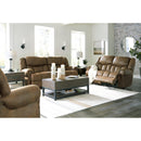  Motion Type_Power Recline -- Signature Design by Ashley Boothbay Reclining Leather Look Sofa IMAGE 9