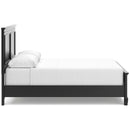  Size_Queen  -- Lanolee B687B6 Queen Panel Bed IMAGE 3