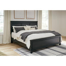  Size_King  -- Lanolee B687B8 King Panel Bed IMAGE 5