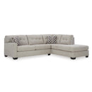  Manufacturer Color_Pebble  -- Signature Design by Ashley Mahoney Fabric 2 pc Sectional IMAGE 1