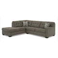  Manufacturer Color_Chocolate -- Mahoney 31005S1 2 pc Sectional with Chaise IMAGE 1