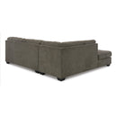  Manufacturer Color_Chocolate  -- Mahoney 31005S1 2 pc Sectional with Chaise IMAGE 2