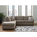  Manufacturer Color_Chocolate  -- Mahoney 31005S1 2 pc Sectional with Chaise IMAGE 3