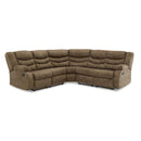  Manufacturer Color_Brindle --  Signature Design by Ashley Partymate Reclining Leather Look 2 pc Sectional IMAGE 1