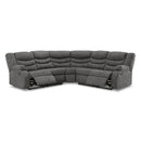  Manufacturer Color_Slate --  Partymate 36903S2 2 pc Reclining Sectional IMAGE 2