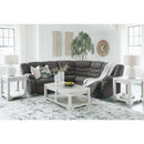  Manufacturer Color_Slate --  Partymate 36903S2 2 pc Reclining Sectional IMAGE 6