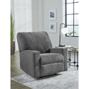  Manufacturer Color_Pewter -- Signature Design by Ashley Rannis Rocker Fabric Recliner IMAGE 6