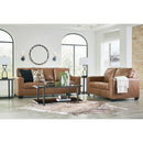 Manufacturer Color_Caramel -- Signature Design by Ashley Bolsena Stationary Leather Match Sofa IMAGE 13