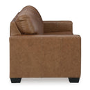  Manufacturer Color_Caramel -- Signature Design by Ashley Bolsena Stationary Leather Match Sofa IMAGE 3