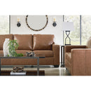  Manufacturer Color_Caramel -- Signature Design by Ashley Bolsena Stationary Leather Match Sofa IMAGE 8