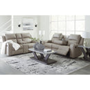  Manufacturer Color_Pebble -- Lavenhorne 6330789 Reclining Sofa with Drop Down Table IMAGE 14