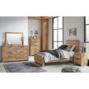  Size_Twin  -- Hyanna B1050B20 Twin Panel Bed IMAGE 6