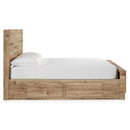  Size_Full  -- Hyanna B1050B25 Full Panel Bed with 1 Side Storage IMAGE 3