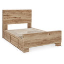  Size_Full  -- Hyanna B1050B29 Full Panel Bed with 2 Side Storage IMAGE 4