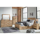  Size_Full  -- Hyanna B1050B29 Full Panel Bed with 2 Side Storage IMAGE 6