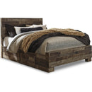  Size_Queen  -- Signature Design by Ashley Derekson Panel Bed with Storage IMAGE 1